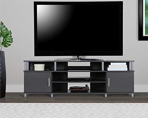 Ameriwood Home Carson TV Stand for TVs up to 70", Black