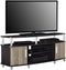 Ameriwood Home Carson TV Stand for TVs up to 70", Black