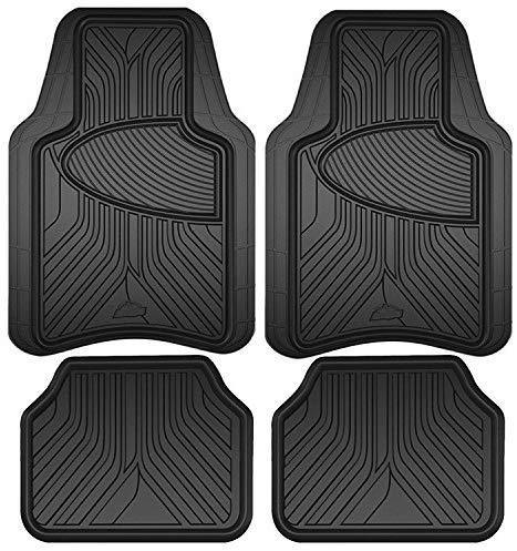 Custom Accessories Armor All 78842 4-Piece Tan All Season Rubber Floor Mat