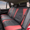 FH Group PU205BLACKREDTRIM102 Black PU205102 Ultra Comfort Leatherette Front Seat Cushions (Airbag Compatible) Red Trim