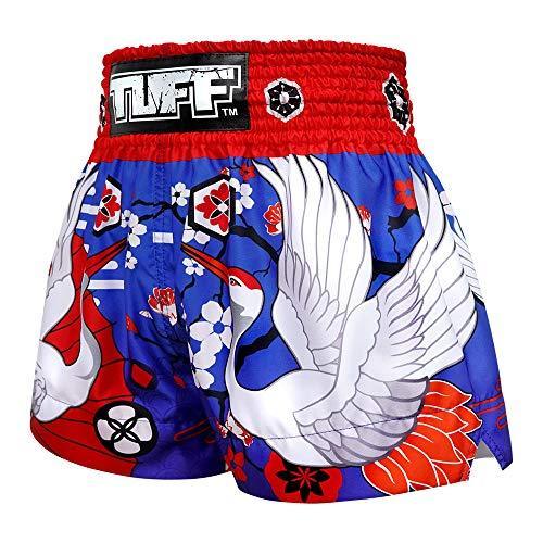 Tuff Boxing Sport Muay Thai Shorts Trunks Kick Martial Aart Training Gym Clothing