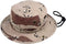 Summer Bucket Cap, Sun Hat Chinstrap, Outdoor Hunting Fishing Safari Boonie Hat