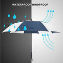 Prospo Golf Umbrella 62/68 inch Large Heavy Duty Automatic Open Windproof Double Canopy Oversized Stick Vented Umbrellas