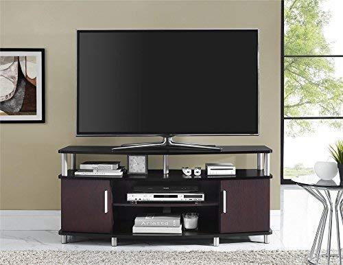 Ameriwood Home Carson TV Stand for TVs up to 70", Black