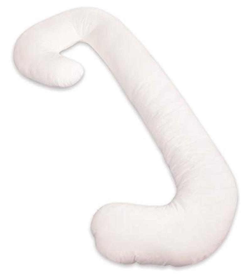 Leachco Snoogle Pregnancy/Maternity Total Body Pillow, Ivory