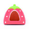 Spring Fever Small Big Animal Strawberry Guinea Pigs Rabbit Dog Cat Puppy Pet Fleece House Indoor Water Resistant Beds