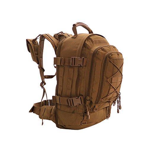 Outdoor 3 Day Expandable 40-64L Backpack Military Tactical Hiking Bug Out Bag