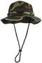 Summer Bucket Cap, Sun Hat Chinstrap, Outdoor Hunting Fishing Safari Boonie Hat