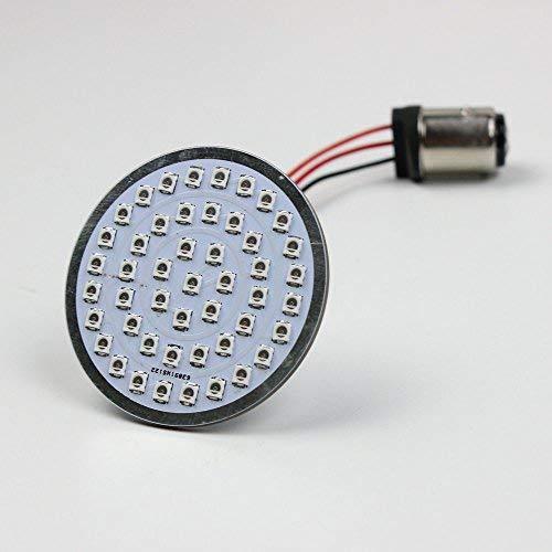 Motorcycle LED Light 2" 50mm Bullet Style LED Turn Signals Pannel For Motor bike Sporter Softail Touring (1157 base-1)