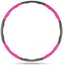 Auoxer Fitness Exercise Weighted Hoola Hoop, Lose Weight Fast by Fun Way to Workout, Fat Burning Healthy Model Sports Life, Detachable and Size Adjustable Design