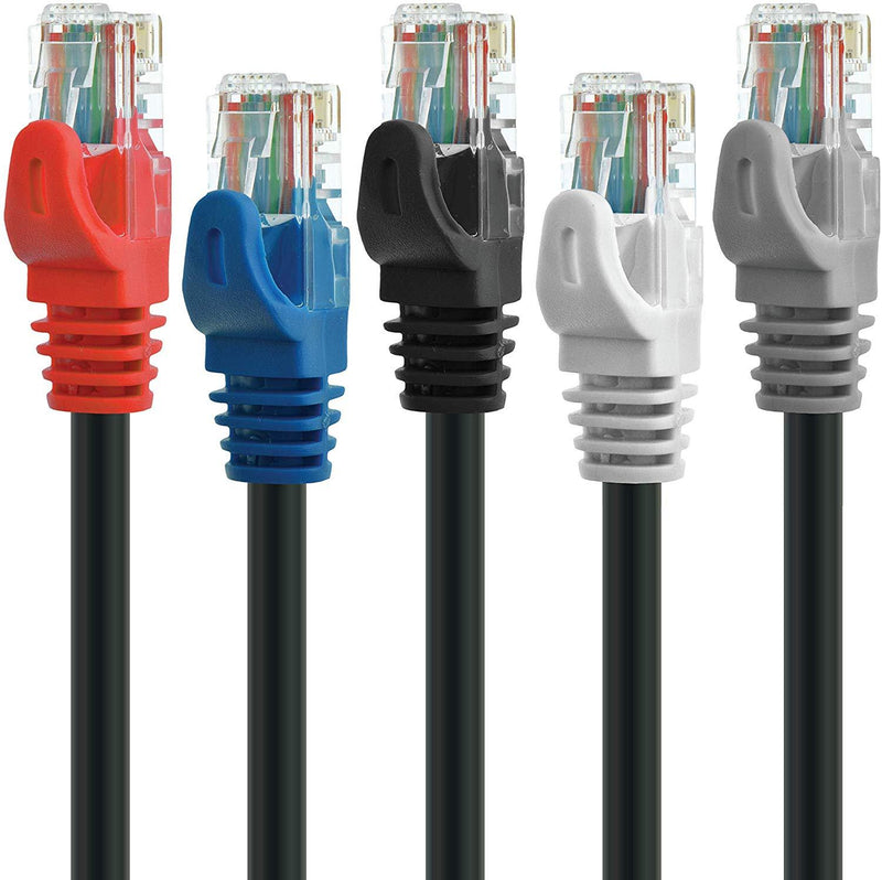 Mediabridge Ethernet Cable (10 Feet) - Supports Cat6 / Cat5e / Cat5 Standards, 550MHz, 10Gbps - RJ45 Computer Networking Cord (Part