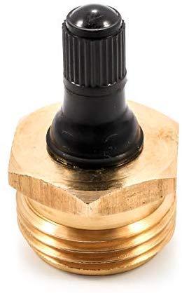 Camco Heavy Duty Brass Blow Out Plug - Helps Clear the Water Lines in Your RV During Winterization and Dewinterization (36153)