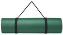 Gaiam Essentials Thick Yoga Mat Fitness & Exercise Mat with Easy-Cinch Yoga Mat Carrier Strap (72"L x 24"W x 2/5 Inch Thick)