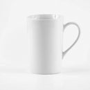 Amuse- Professional Barista Tall Mug for Coffee, Tea or Latte- Set of 6-12 oz.