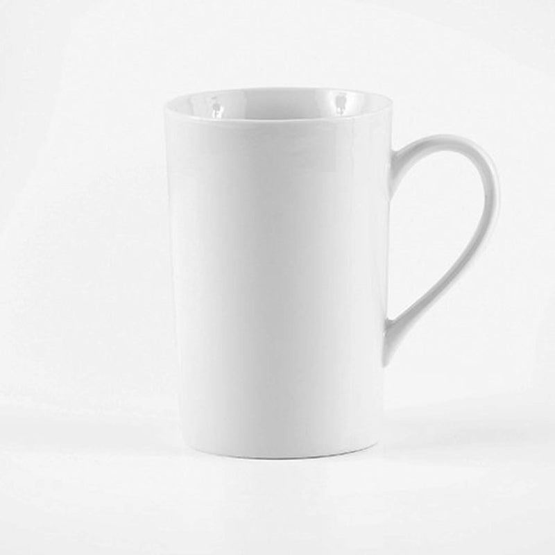 Amuse- Professional Barista Tall Mug for Coffee, Tea or Latte- Set of 6-12 oz.