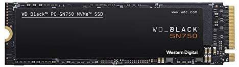 WD_Black SN750 500GB  NVMe Internal Gaming SSD - Gen3 PCIe, M.2 2280, 3D NAND, Up to 3430 MB/s - WDS500G3X0C