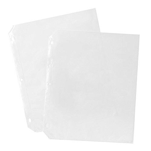 Avery Heavyweight Non-Glare Sheet Protectors, 8.5" x 11", Acid-Free, Archival Safe, Easy Load, 100ct (74102)