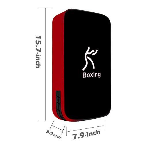 TigerBoss One Karate Taekwondo Boxing Kick Punch Adjustable Soft Shield Durable Training Pad for Boxing,Training and Protecting Your Palm,Wrist and Decreasing The Shock（Blue）