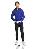 Golf Half Zip Pullover Men - Fleece Sweater Jacket - Mens Dry Fit Golf Shirts