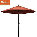 EliteShade 9Ft Market Umbrella Patio Outdoor Backyard Aluminum Table Umbrella (FadeSafe Beige)