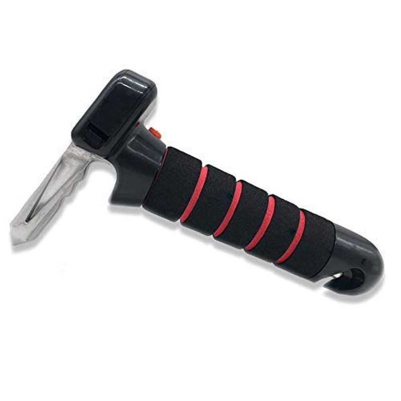 Car Handle, Car Assist Handle Cane with Window Breaker & Seat Belt Cutter & Flashlight for The Elderly and Disabled