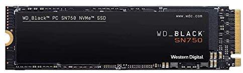 WD_Black SN750 500GB  NVMe Internal Gaming SSD - Gen3 PCIe, M.2 2280, 3D NAND, Up to 3430 MB/s - WDS500G3X0C