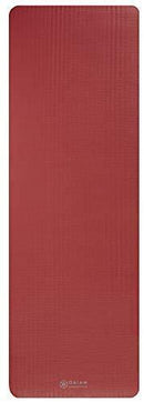 Gaiam Essentials Thick Yoga Mat Fitness & Exercise Mat with Easy-Cinch Yoga Mat Carrier Strap (72"L x 24"W x 2/5 Inch Thick)