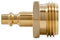 Camco Heavy Duty Brass Blow Out Plug - Helps Clear the Water Lines in Your RV During Winterization and Dewinterization (36153)