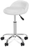 Adjustable Hydraulic Rolling Swivel Salon Stool Chair Tattoo Massage Facial Spa Stool Chair with Back Rest (PU Leather Cushion) (1PCS)