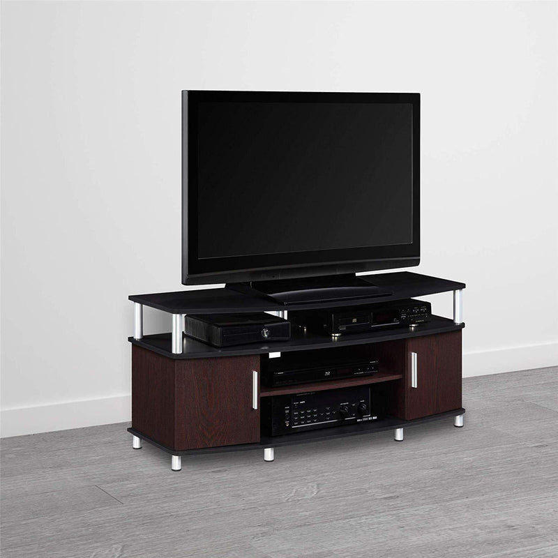 Ameriwood Home Carson TV Stand for TVs up to 70", Black