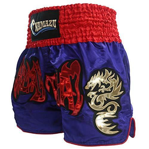 NAMAZU Muay Thai Shorts for Men and Women, High Grade MMA Gym Boxing Kickboxing Shorts.