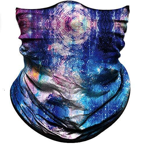 Obacle Seamless Bandana for Rave Face Mask Dust Wind UV Sun Protection Durable Neck Gaiter Tube Mask Headwear Bandana Face Mask for Men Women Festival Party Motorcycle Riding Fishing Hunting Outdoor