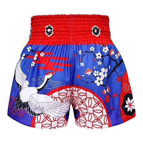 Tuff Boxing Sport Muay Thai Shorts Trunks Kick Martial Aart Training Gym Clothing