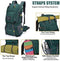 MOUNTAINTOP 40L Hiking Backpack for Outdoor Camping