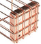 Veesun Letter Sorter for Wall Grid Panel, Rose Gold