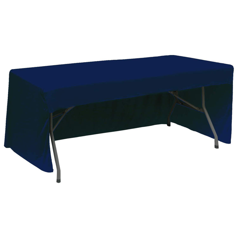 ABCCANOPY 6 FT Rectangle Tablecloth Table Cover for Rectangular Tables in Washable Polyester-Great for Buffet Table Parties Holiday Dinner, Wedding & More Navy Blue