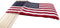 Set of 12 Bulk American Flags: 12" x 18" Small American Flags on Wooden Sticks from Darice