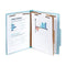 10 Blue Classification Folders- 1 Divider-2’’ Tyvek expansions- Durable 2 Prongs Designed to Organize Standard Medical Files, Law Client Files, Office Reports– Letter Size, Blue, 10 Pack