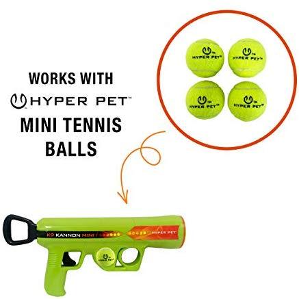 Hyper Pet K9 Kannon K2 Ball Launcher Interactive Dog Toys (Load and Launch Tennis Balls for Dogs To Fetch) [Best Dog Toys for Small and Large Dogs - Available in 2 Sizes]