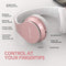 AILIHEN A80 Bluetooth Wireless Headphones Over Ear with Mic Hi-Fi Stereo Wired Foldable Headsets, Soft Earpads, Support with TF Card/MP3 Mode, 25H Playtime for Travel TV PC Cellphone (Rose Gold)