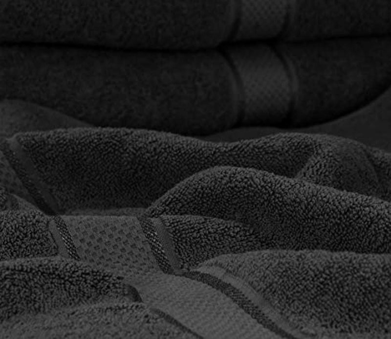 Utopia Towels Premium Bath Towels (Pack of 4, 27 x 54) 100% Ring-Spun Cotton Towel Set for Hotel and Spa, Maximum Softness and Highly Absorbent (Grey)