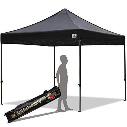 "ABCCANOPY Pop up Canopy Tent Commercial Instant Shelter with Wheeled Carry Bag, 10x10 FT Navy Blue "