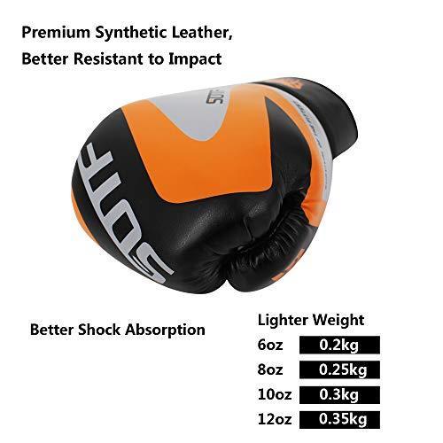 SOTF Lightweight Boxing Punching Gloves MMA Sports Fight Training Bag Gloves