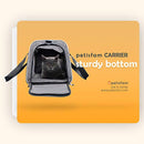 petisfam Top Load Cat Carrier for Medium Cats, Collapsible and Escape Proof