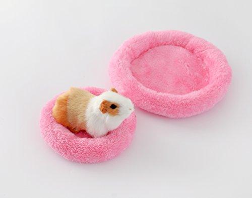 Hamster Bed Soft Warm Cushion for Small Animal - Warm House Sleep Mat Pad for Hamster/Guinea Pigs/Hedgehog/Squirrel/Mice/Rats/Chinchilla