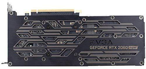 EVGA GeForce RTX 2060 Super XC Ultra, Overclocked, 2.75 Slot Extreme Cool Dual, 65C Gaming, RGB, Metal Backplate, 8GB GDDR6, 08G-P4-3163-KR