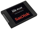 SanDisk SSD PLUS 1TB Internal SSD - SATA III 6 Gb/s, 2.5"/7mm, Up to 535 MB/s - SDSSDA-1T00-G26