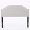 Austell Light Grey Fabric Queen/Full Headboard