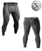 Defender Men's Compression Baselayer Pants Legging Shorts Shirts Tights Running