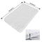 Lifewit Bath Mat White Bathroom Rug Soft Shag Water Absorbent Non-Slip Rubber, 20" x 32"